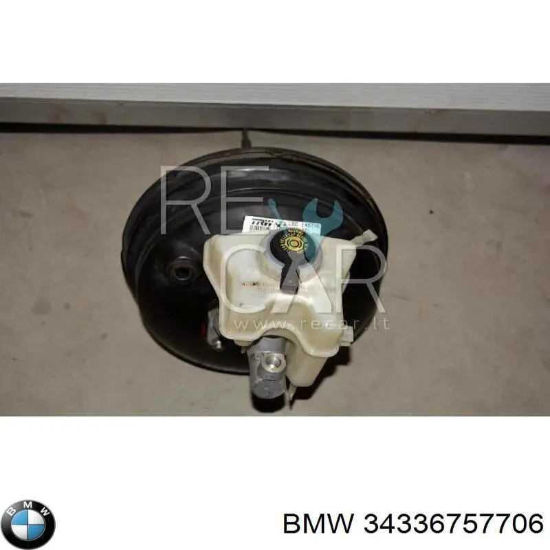 Do koszyka 34336757706 BMW Wzmacniacz próżniowy hamulców