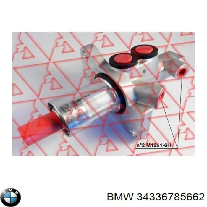 Do koszyka 34336785662 BMW Główny cylinder hamulców