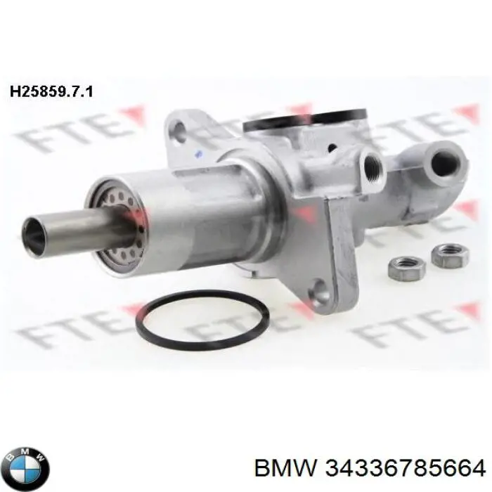 Główny cylinder hamulców BMW 34336785664 cena, od 45,97 USD