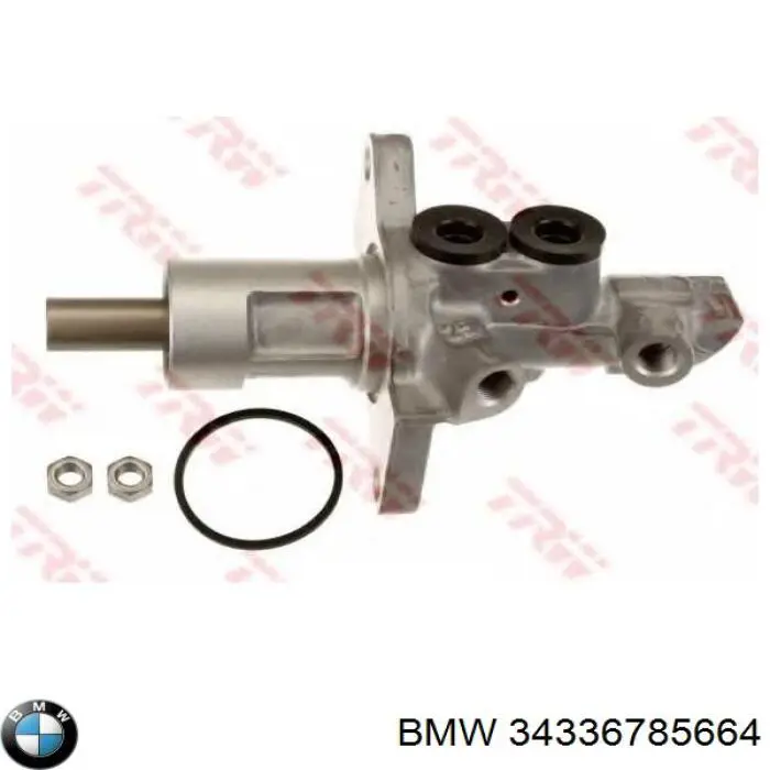 Do koszyka 34336785664 BMW Główny cylinder hamulców