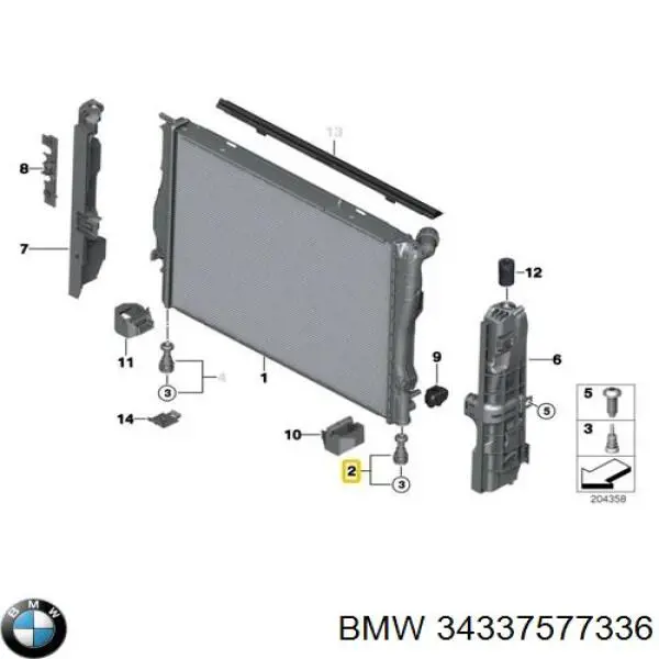 Rurka podciśnienia wzmacniacza hamulców BMW 34337577336 cena, od 17,69 USD