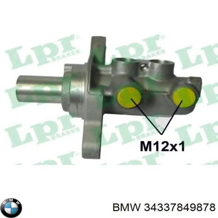 34337849878 BMW Główny cylinder hamulców