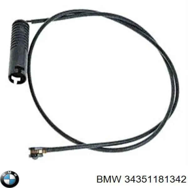 Czujnik zużycia klocków hamulcowych tylny BMW 34351181342 cena, od 8,00 USD