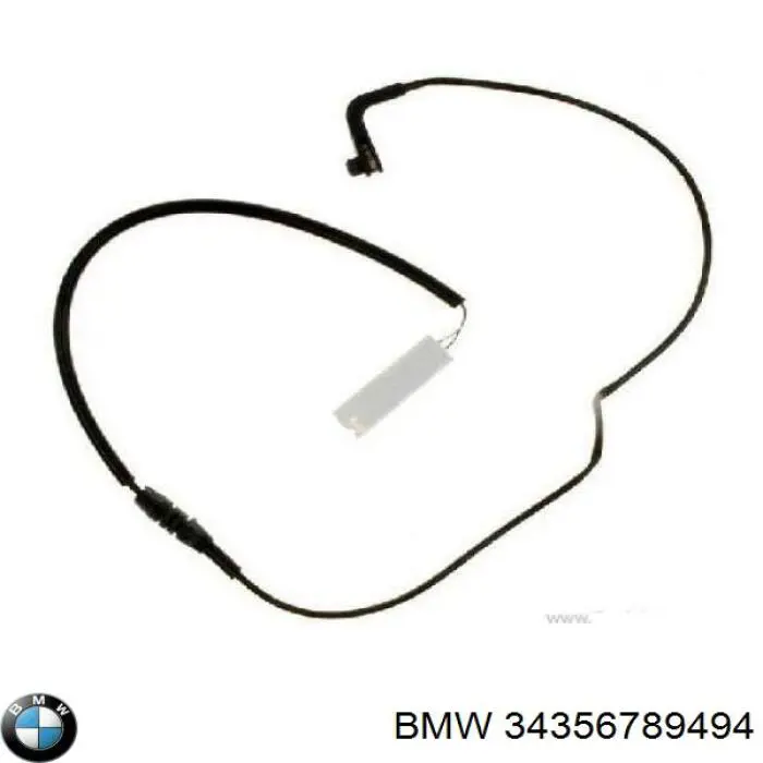 Do koszyka 34356789494 BMW Czujnik zużycia klocków hamulcowych tylny