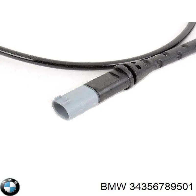 Do koszyka 34356789501 BMW Czujnik zużycia klocków hamulcowych przedni