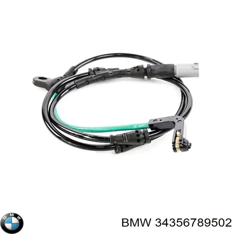 34356789502 BMW czujnik zużycia klocków hamulcowych przedni