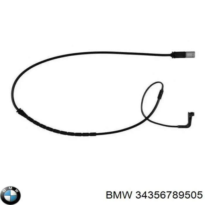 34356789505 BMW Czujnik zużycia klocków hamulcowych tylny