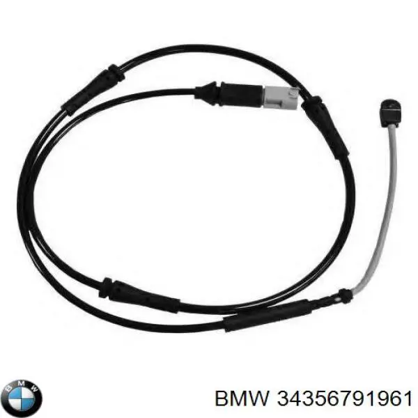34356791961 BMW Czujnik zużycia klocków hamulcowych tylny