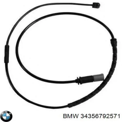 Czujnik zużycia klocków hamulcowych tylny BMW 34356792571 cena, od 12,75 USD