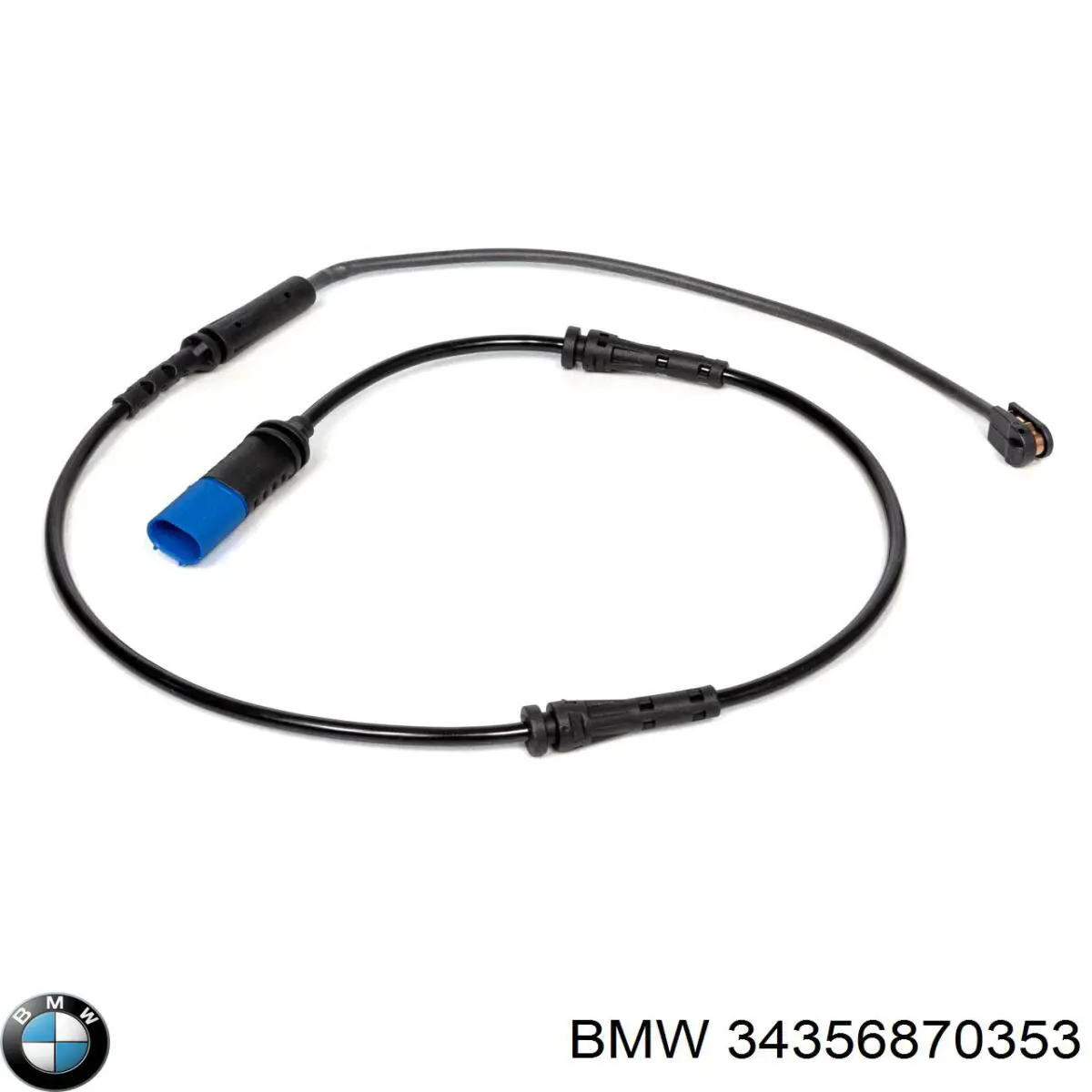 34356870353 BMW Czujnik zużycia klocków hamulcowych przedni