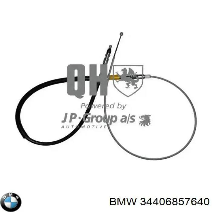 Linka hamulca ręcznego tylna prawa/lewa BMW 34406857640 cena, od 25,58 USD