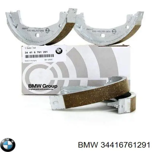 Klocki hamulca ręcznego BMW 34416761291 cena, od 19,82 USD