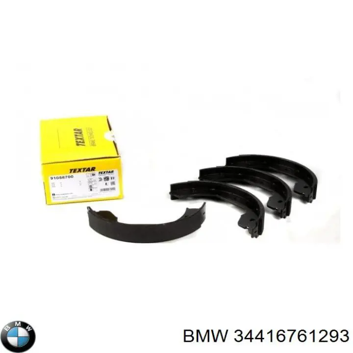 Klocki hamulca ręcznego 34416761293 BMW