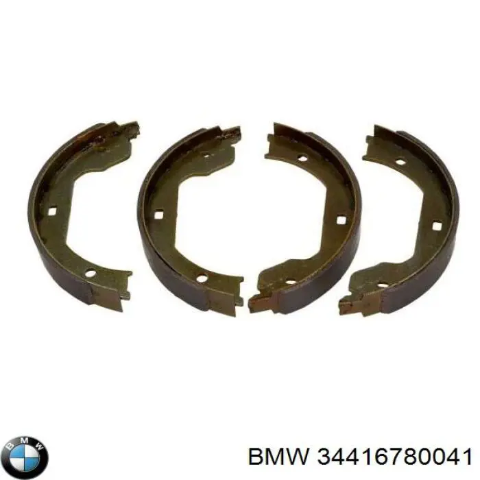 34416780041 BMW Klocki hamulca ręcznego
