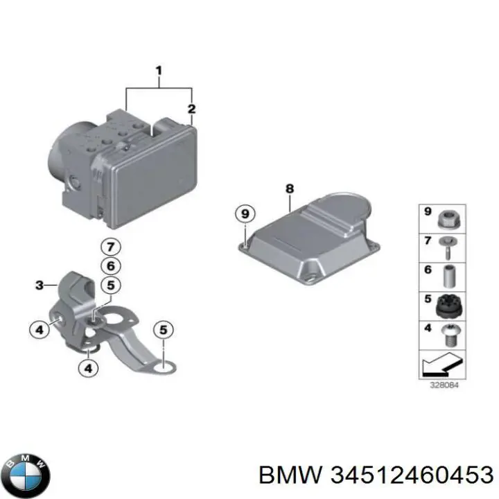 Sterownik ABS hydrauliczny do BMW 1 (F21)