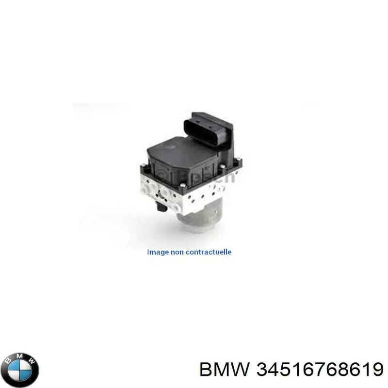 34516768619 BMW sterownik abs hydrauliczny