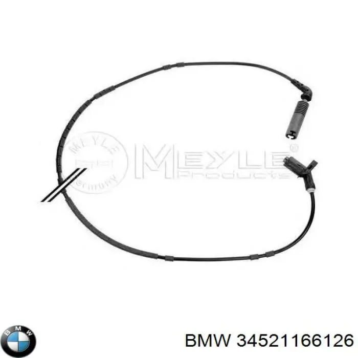 34521166126 BMW czujnik abs tylny