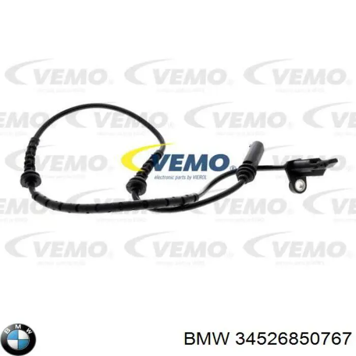 Czujnik ABS przedni 34526850767 BMW