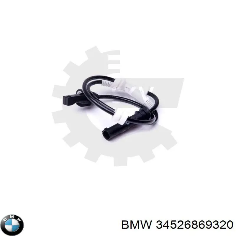 34526869320 BMW Czujnik ABS przedni