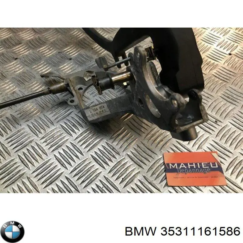 Pedał sprzęgła BMW 5 