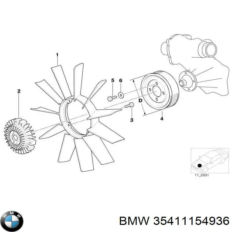 Pedał przyspieszenia (gazu) 1154936 BMW