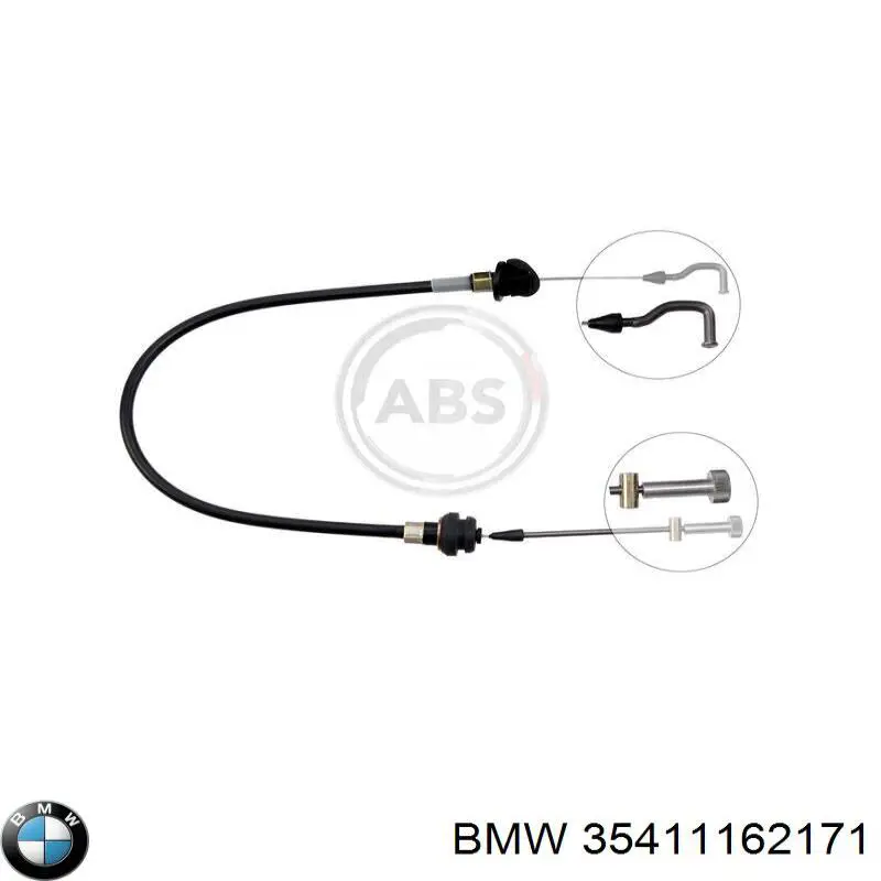Do koszyka 35411161266 BMW Linka gazu