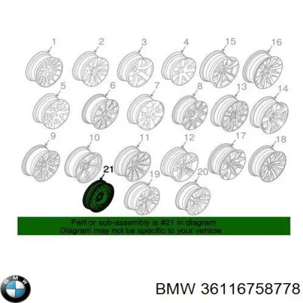 Felgi stalowe (kute) do BMW X3 (E83)