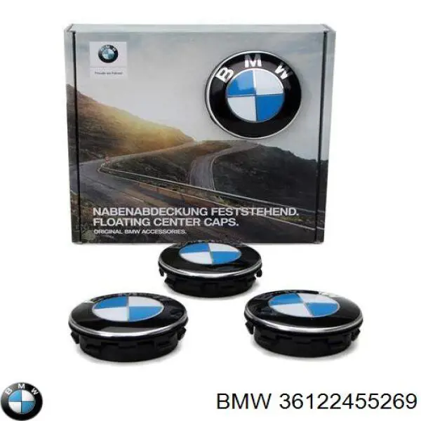 Do koszyka 36122455269 BMW Kołpak do obręczy koła