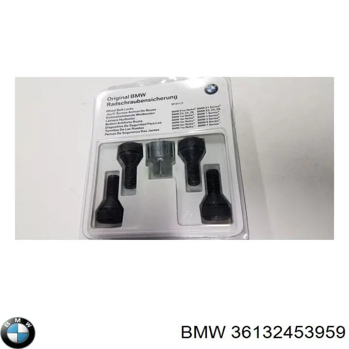 Do koszyka 36132453959 BMW Śruba koła