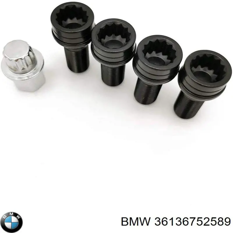 Do koszyka 36136752589 BMW Śruba koła