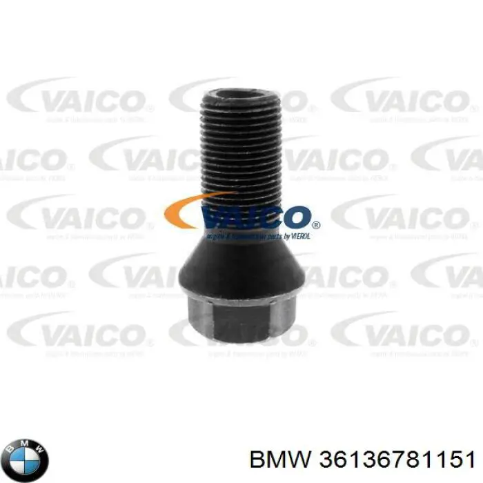 Do koszyka 36136781151 BMW Śruba koła