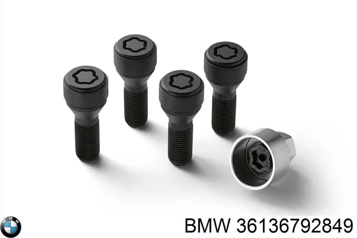 Do koszyka 36136792849 BMW Śruba koła