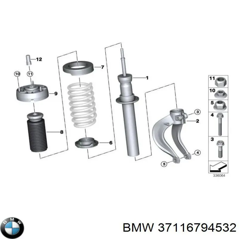 Amortyzator przedni prawy Sachs 319113 cena, od 348,98 USD