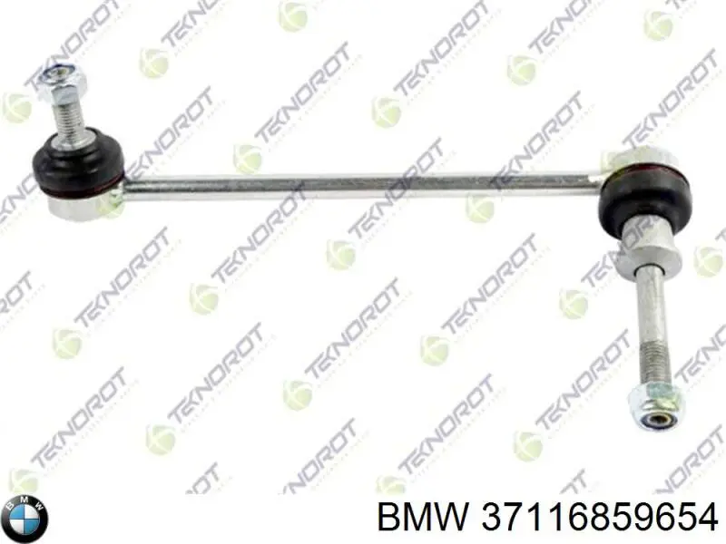 Łącznik stabilizatora przedniego prawy BMW 37116859654 cena, od 18,40 USD