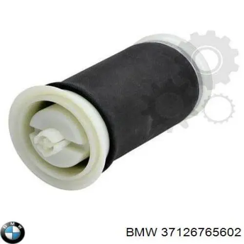 Do koszyka 37126765602 BMW Poduszka pneumatyczna (resor pneumatyczny) mostu tylnego