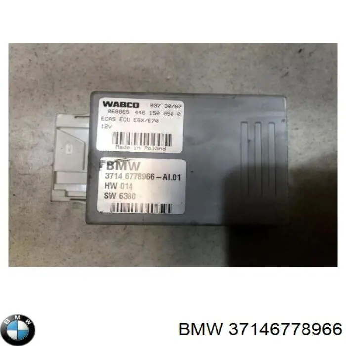 Sterownik zawieszenia pneumatycznego do BMW X6 (E71)