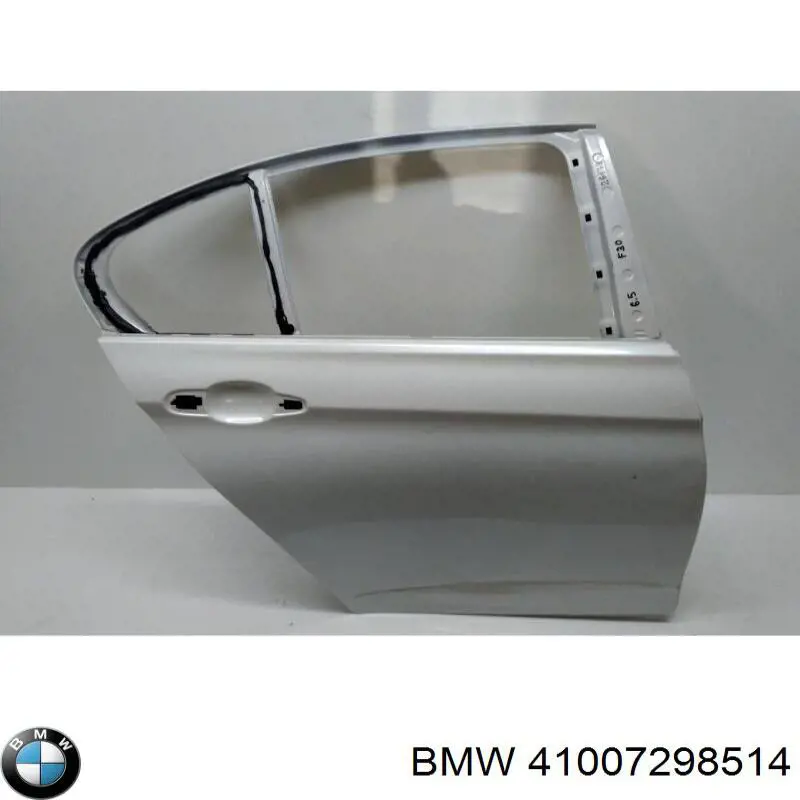 Drzwi tylne prawe BMW 3 sedana (F30, F80) (2011 - 2018) cena, od 624,41 USD