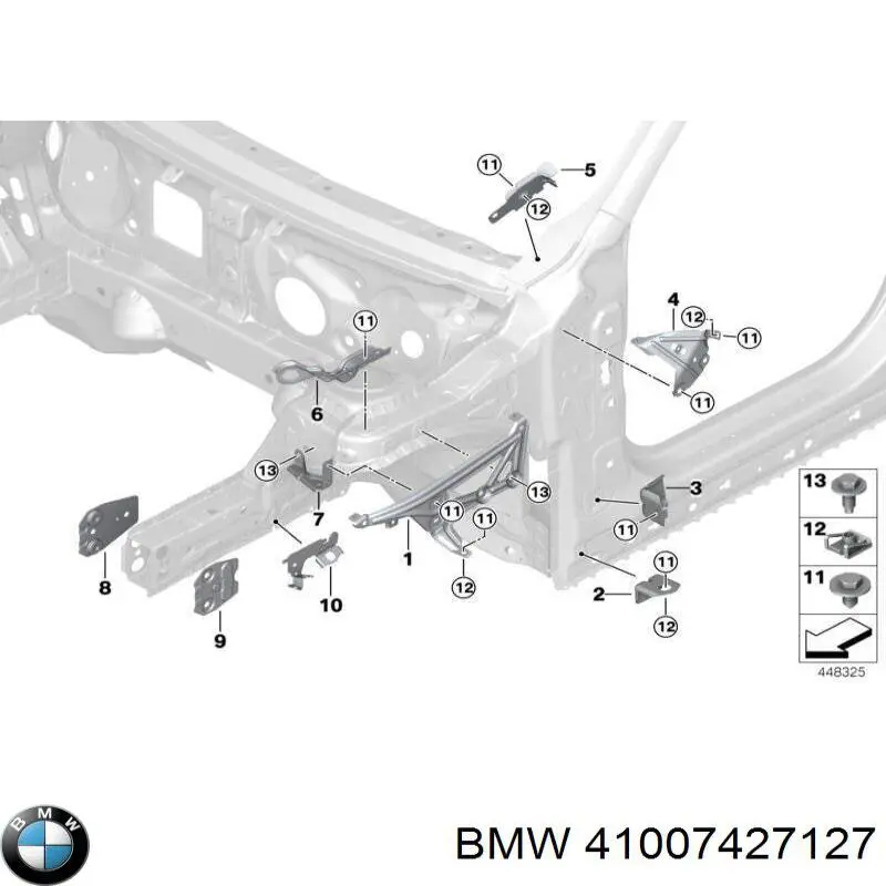  BMW 41007427127 cena, od 54,93 USD