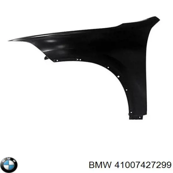 Błotnik przedni lewy BMW 41007427299 cena, od 166,62 USD