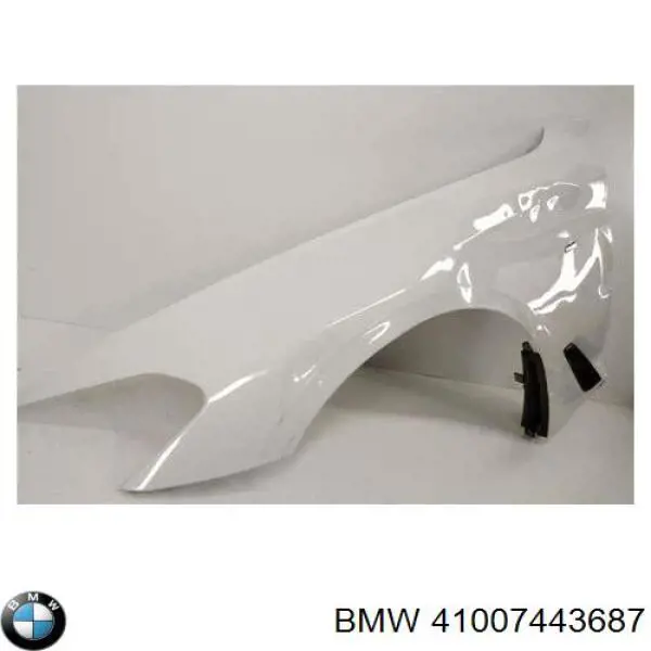 Błotnik przedni lewy BMW 41007443687 cena, od 166,89 USD