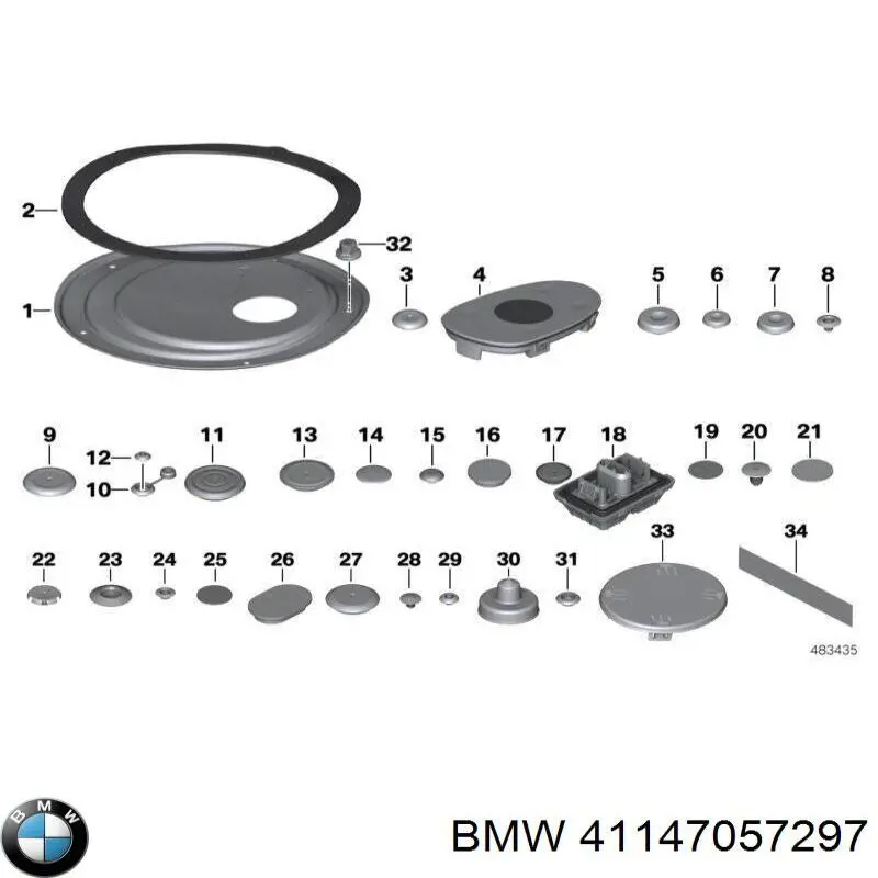Do koszyka 41147057297 BMW 