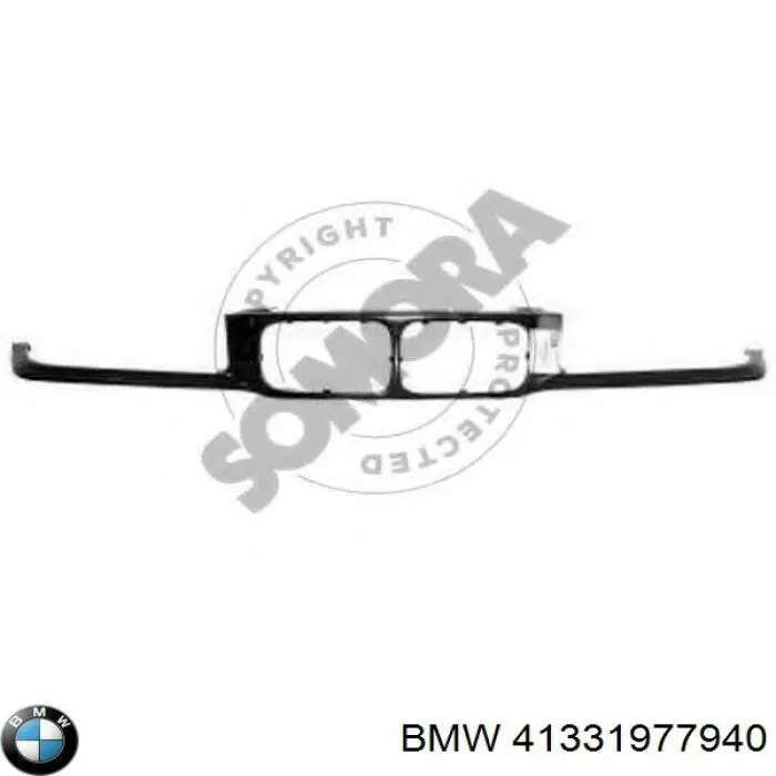 Atrapa chłodnicy BMW 41331977940 cena, od 49,50 USD