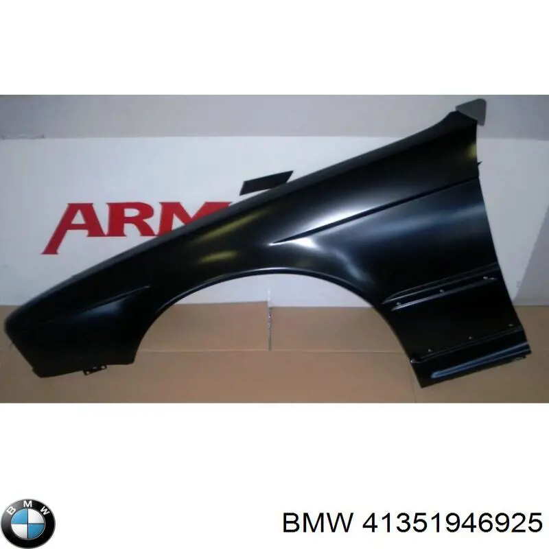 Do koszyka 41351946925 BMW Błotnik przedni lewy