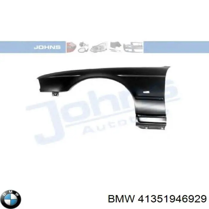 41351946929 BMW Błotnik przedni lewy