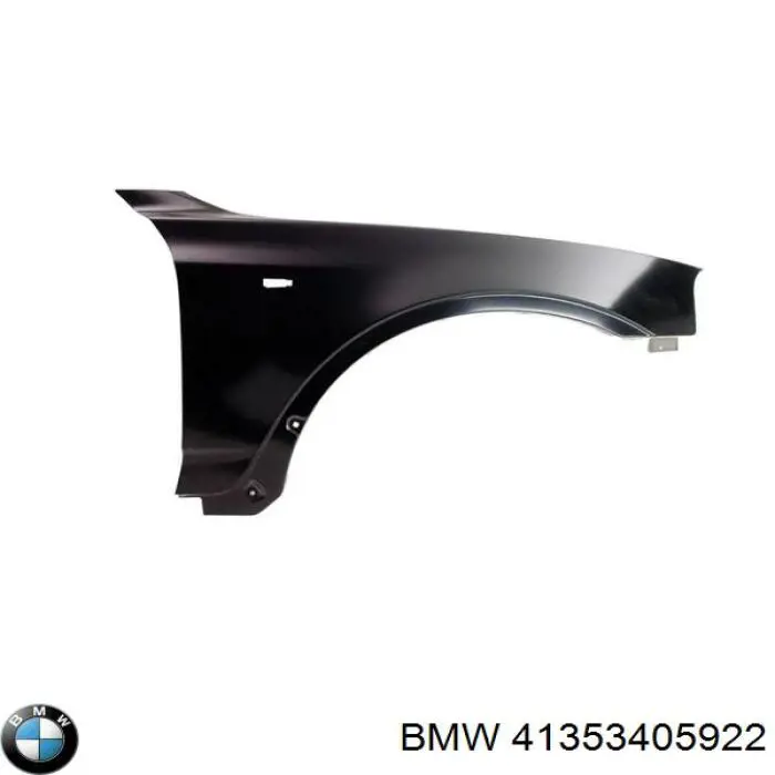 Do koszyka 41353405922 BMW Błotnik przedni prawy