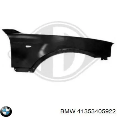 Błotnik przedni prawy BMW 41353405922 cena, od 202,54 USD
