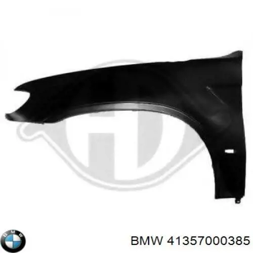 Do koszyka 41357000385 BMW Błotnik przedni lewy