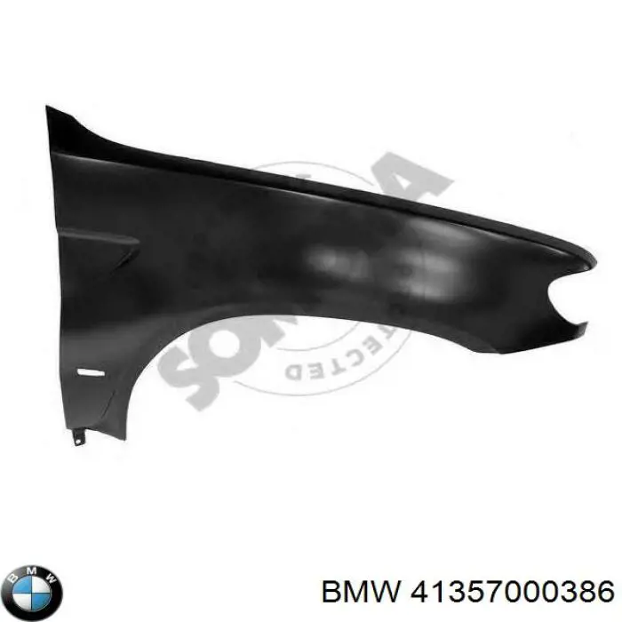 Błotnik przedni prawy BMW X5 SUV (E53) (2000 - 2006) cena, od 164,23 USD