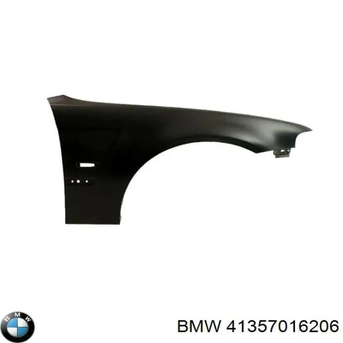 Błotnik przedni prawy BMW 41357016206 cena, od 154,93 USD
