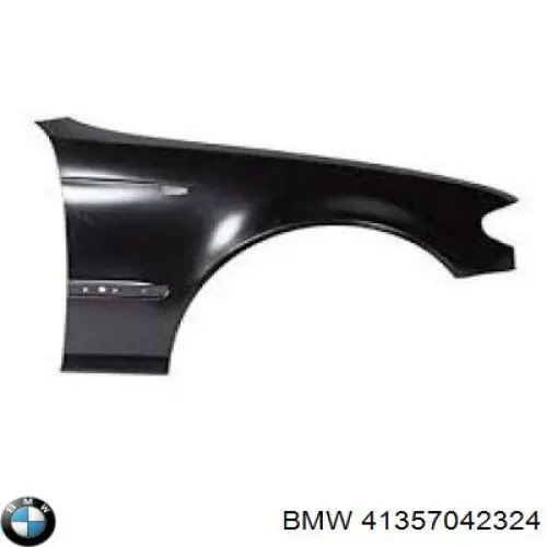 Błotnik przedni prawy BMW 41357042324 cena, od 87,63 USD